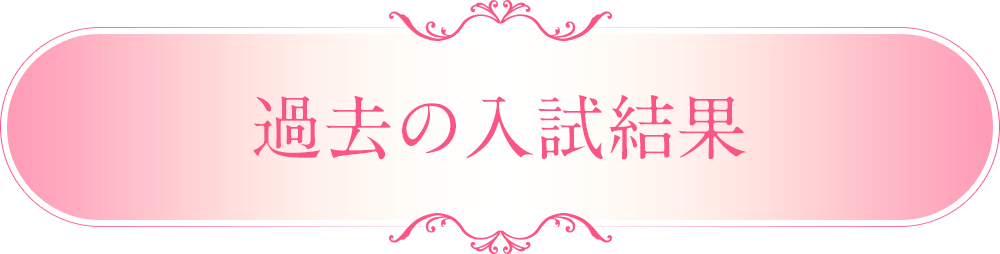 過去の入試結果