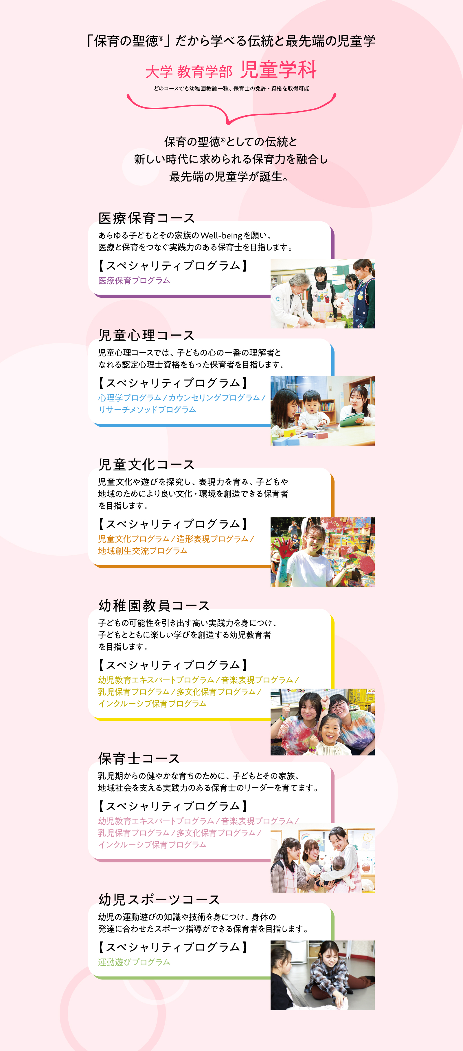 大学 教育学部 児童学科