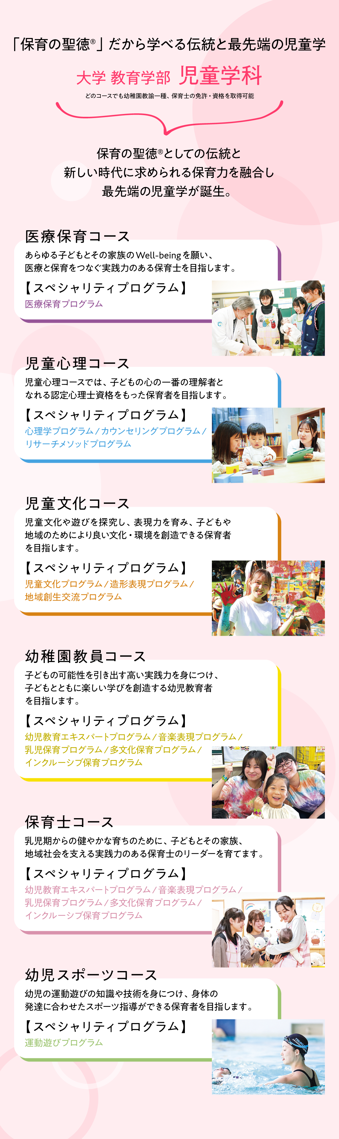 大学 教育学部 児童学科