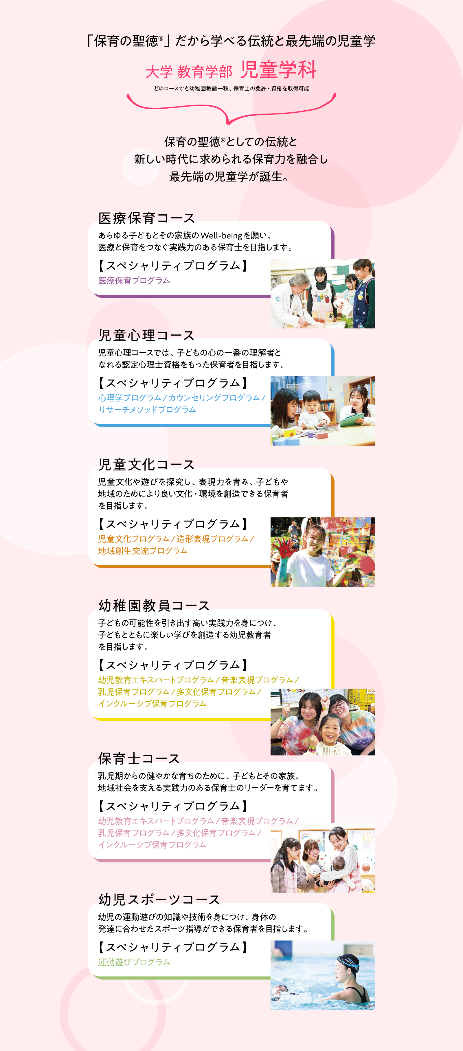 大学 教育学部 児童学科